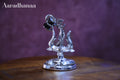 Lord Shiva Trishul with Damru - Silver Plated