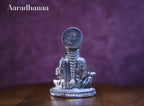 Aaradhanaa Silver Finish Goddess Annapurna Idol for Home Temple & Office Décor