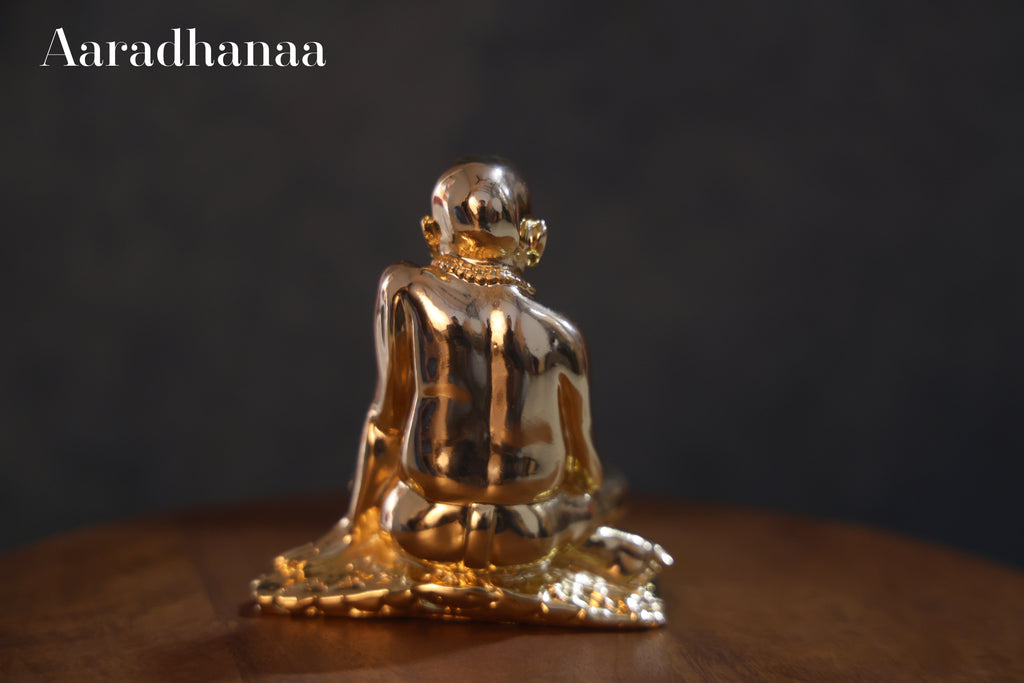 Shree Swami Samarth Idol - Gold Plated