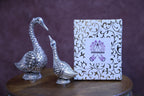 Swan of Serenity – Silver Plated Decor