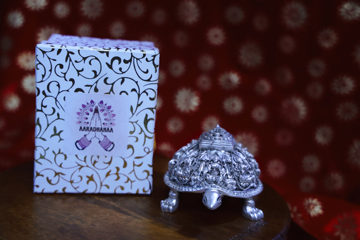 Shree Samruddhi Vastu Tortoise | Pure Silver Plated