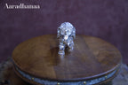 Silver Finish Decorative Elephant Statue for Home Décor, Office & Good Luck Gift