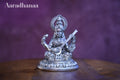 Divine Saraswati – 999 Silver Plated Idol with Veena