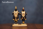 Shri Vitthal Rukmini Idol - Gold Plated