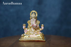 Dagdusheth Halwai Ganpati Murti - Gold Plated