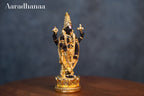 Tirupati Balaji (Venkateswara) Idol - Gold Plated