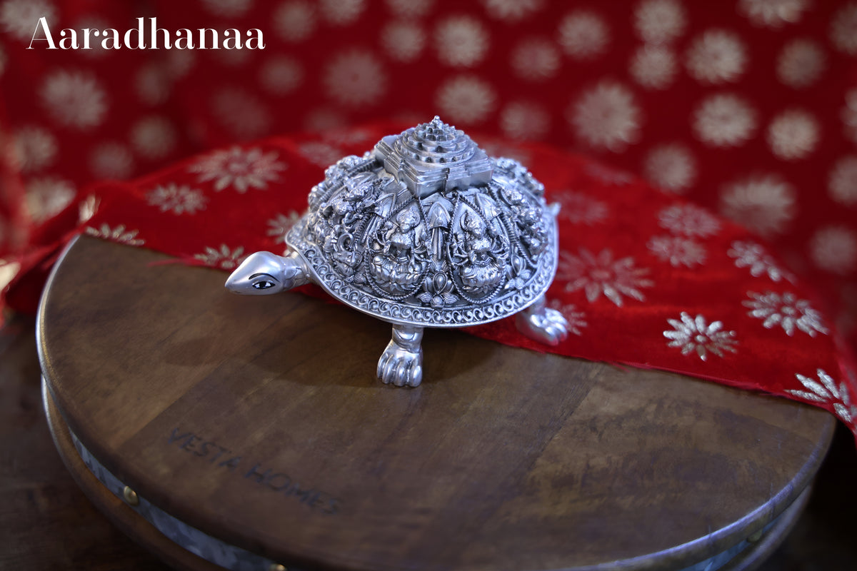 Shree Samruddhi Vastu Tortoise | Pure Silver Plated