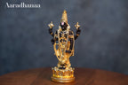 Tirupati Balaji (Venkateswara) Idol - Gold Plated