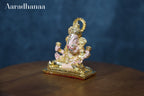 Dagdusheth Halwai Ganpati Murti - Gold Plated